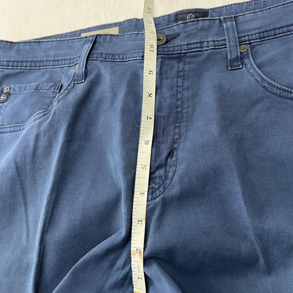 AG Adriano Goldschmied The Matchbox Slim Straight Men 36 Blue Jeans Chino Pants - Picture 10 of 12